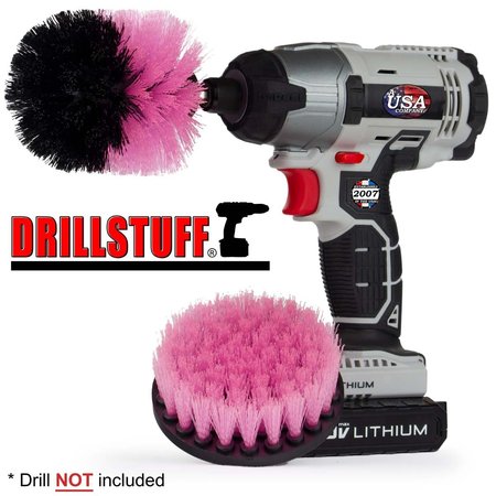 Drillstuff Cleaning Supplies - Drill Brush - Grout Cleaner - Shower Cleaner I-S-4O-QC-DS